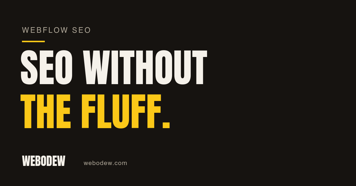 Supercharge Your Webflow Site: Your Ultimate Guide to Speed Optimization