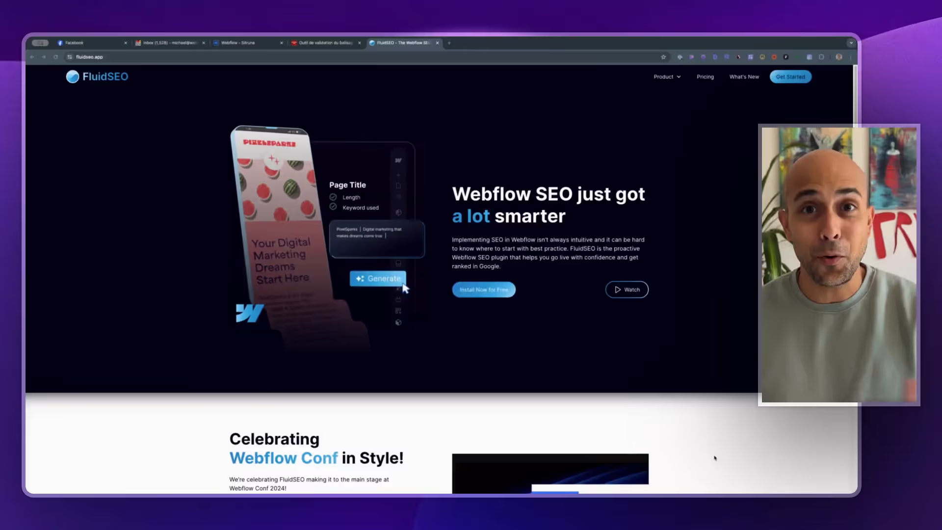 FluidSEO App Overview