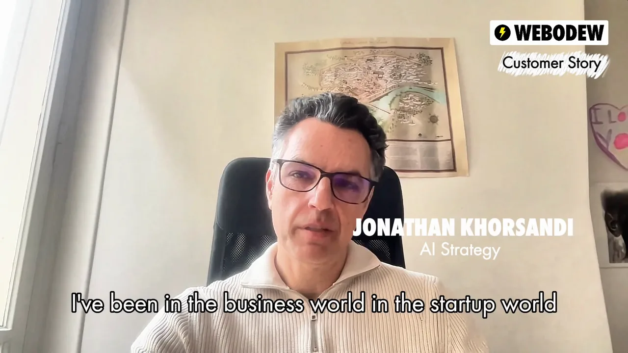 Jonathan Khorsandi, customer story